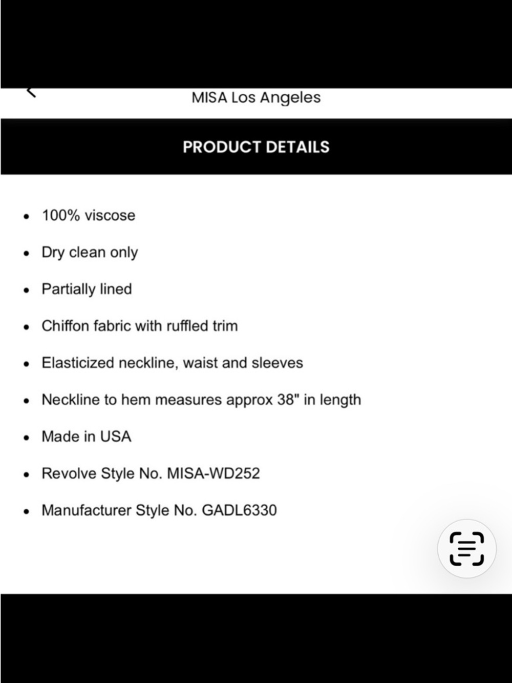 Revolve Misa Los Angeles Purple Dress XS - Picture 6 of 6